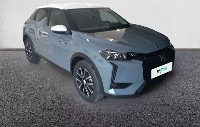 DS DS3 DS 3 Hybride 145 e-DCT6 Pallas Cristal extérieur trois quart avant droit 058420