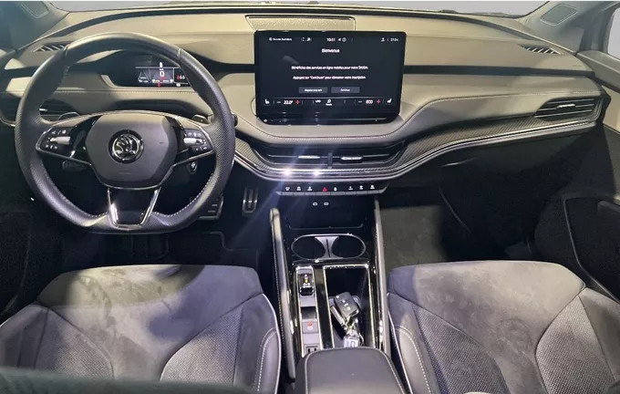 SKODA ENYAQ iV 80 extérieur trois quart avant droit 2130997