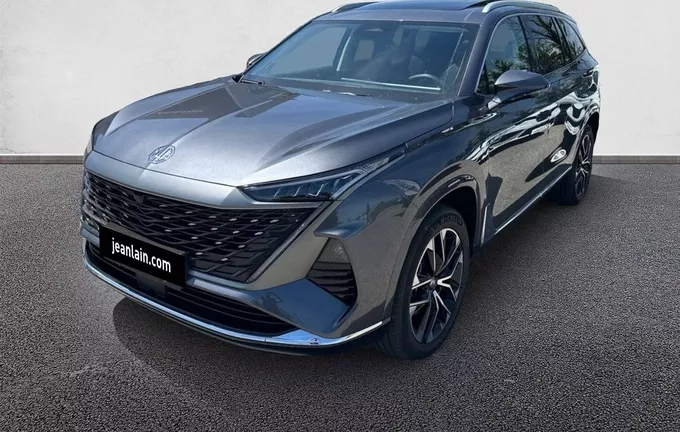 MG MGS9 PHEV 299 ch Premium extérieur trois quart avant gauche 7891