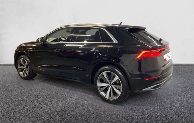 AUDI Q8 55 TFSI e 381 Tiptronic 8 Quattro Avus Extended extérieur trois quart arrière gauche 3013487