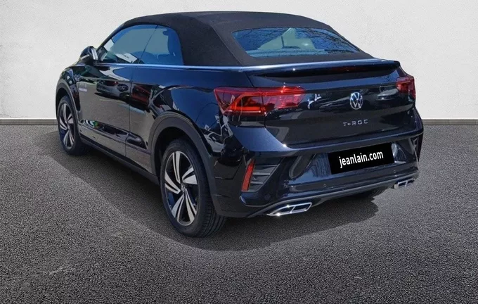 VOLKSWAGEN T-ROC Cabriolet 1.5 TSI EVO2 150 Start/Stop DSG7 R-Line extérieur trois quart arrière gauche 6360