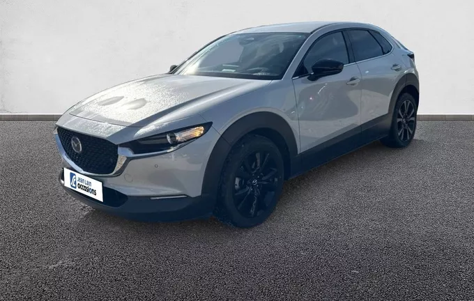 MAZDA CX-30 2.0L e-SKYACTIV X M Hybrid 186 ch 4x4 BVA6 Homura extérieur trois quart avant gauche 2132323