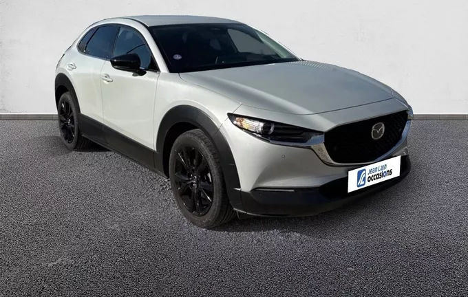MAZDA CX-30 2.0L e-SKYACTIV X M Hybrid 186 ch 4x4 BVA6 Homura extérieur trois quart avant droit 2132323