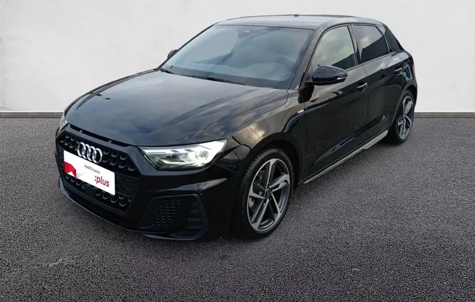 AUDI A1 Sportback 30 TFSI 116 ch S tronic 7 S Line Plus extérieur trois quart avant gauche 2128243