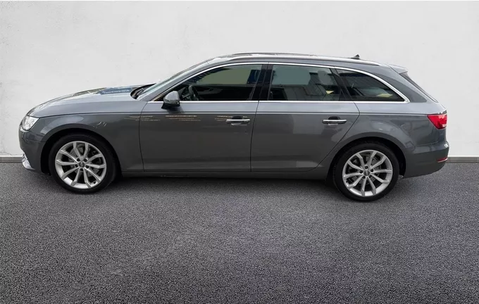 AUDI A4 Avant 2.0 TFSI ultra 190 S tronic 7 Design Luxe extérieur trois quart arrière gauche 213133
