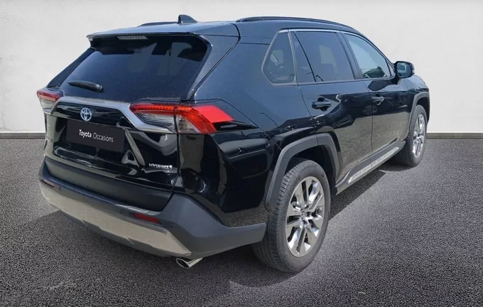 TOYOTA RAV4 Hybride 218 ch 2WD Lounge extérieur trois quart arrière droit 1103742