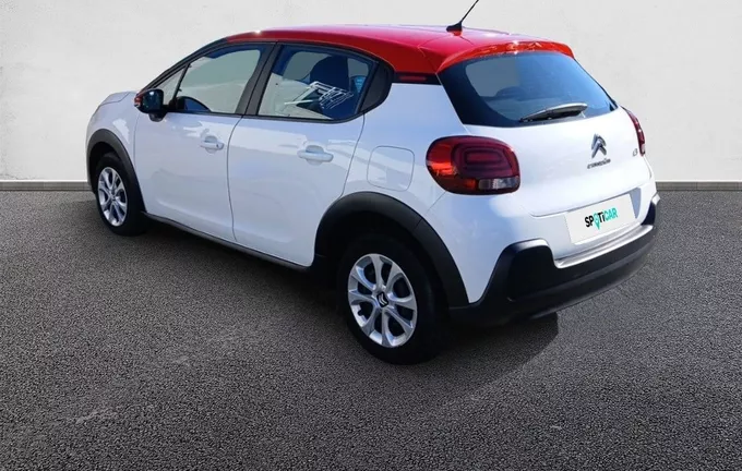 CITROEN C3 BlueHDi 100 S&S BVM6 Feel extérieur trois quart arrière gauche 944134