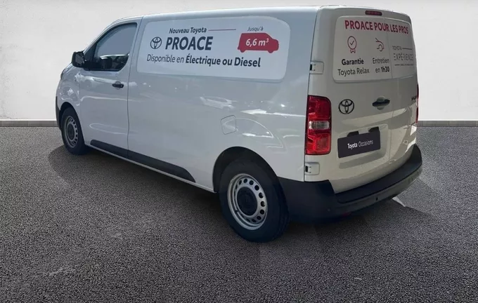 TOYOTA PROACE ELECTRIC FOURGON PROACE ELECTRIC MEDIUM 50KWH START extérieur trois quart arrière gauche 62988