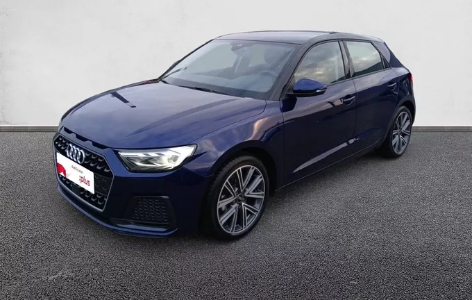 AUDI A1 Sportback 30 TFSI 116 ch S tronic 7 Design extérieur trois quart avant gauche 2122995