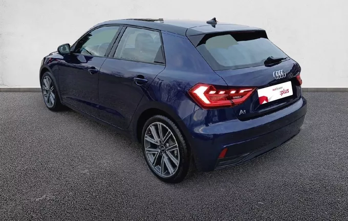 AUDI A1 Sportback 30 TFSI 116 ch S tronic 7 Design extérieur trois quart arrière gauche 2122995