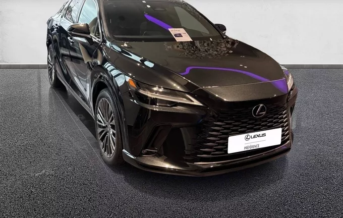 LEXUS RX 450h+ 4WD Hybride Rechargeable Executive extérieur trois quart avant droit 98476