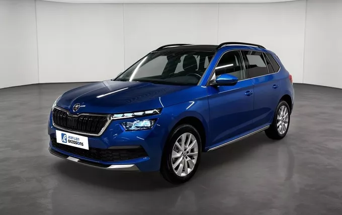 SKODA KAMIQ 1.0 TSI Evo 110 ch DSG7 Style extérieur trois quart avant gauche 2131422