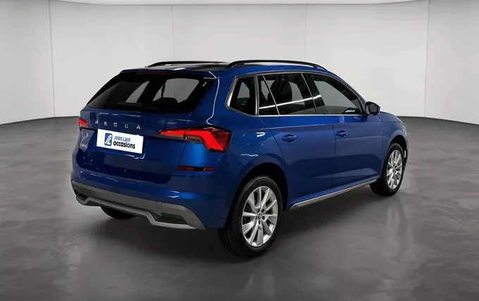 SKODA KAMIQ 1.0 TSI Evo 110 ch DSG7 Style extérieur trois quart arrière droit 2131422