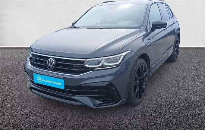 VOLKSWAGEN TIGUAN 1.4 eHybrid 245ch DSG6 R-Line Exclusive extérieur trois quart avant gauche 2130998