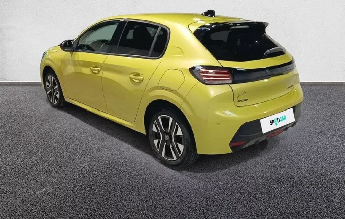 PEUGEOT 208 Hybrid 100 e-DCS6 Allure extérieur trois quart arrière gauche 944040