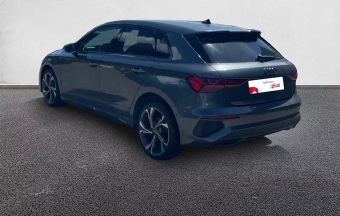 AUDI A3 Sportback 40 TFSIe 204 S tronic 6 S Line extérieur trois quart arrière gauche 2127536