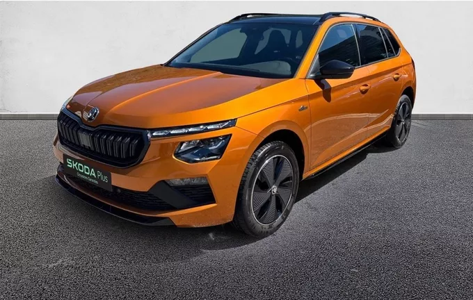 SKODA KAMIQ 1.5 TSI Evo 2 150 ch DSG7 ACT Monte Carlo extérieur trois quart avant gauche 2128168