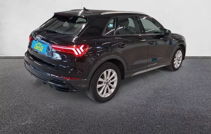 AUDI Q3 35 TDI 150 ch S tronic 7 S line extérieur trois quart arrière droit 212895