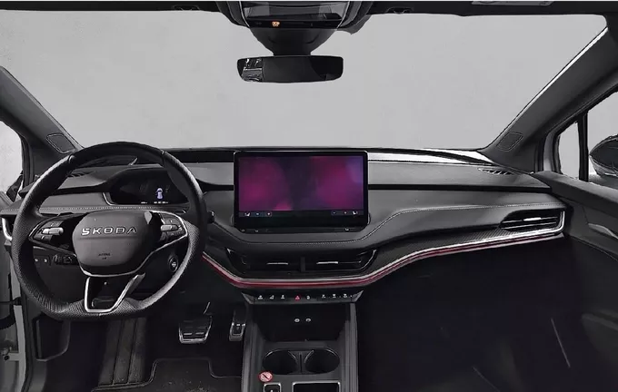 SKODA ENYAQ Coupé 85 Sportline extérieur trois quart avant droit 2126949