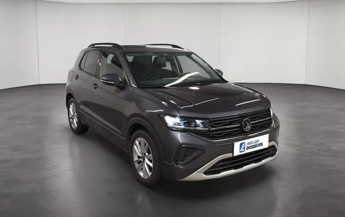 VOLKSWAGEN T-CROSS 1.0 TSI 116 Start/Stop DSG7 VW Edition extérieur trois quart avant droit 2132228