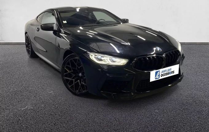 BMW M8 Coupe 625 ch BVA8 Compétition extérieur trois quart avant droit 2128043