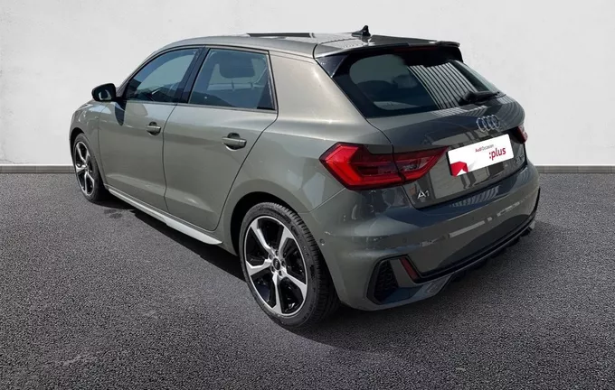 AUDI A1 Sportback 35 TFSI 150 ch S tronic 7 S Line extérieur trois quart arrière gauche 3014822