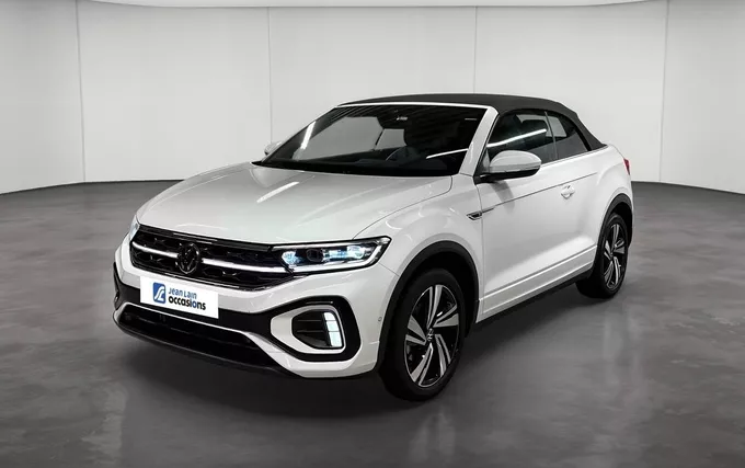 VOLKSWAGEN T-ROC Cabriolet 1.5 TSI EVO2 150 Start/Stop DSG7 R-Line extérieur trois quart avant gauche 2132782