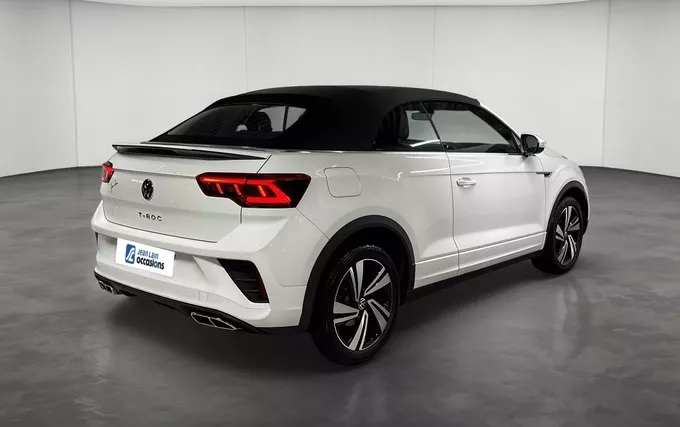 VOLKSWAGEN T-ROC Cabriolet 1.5 TSI EVO2 150 Start/Stop DSG7 R-Line extérieur trois quart arrière droit 2132782