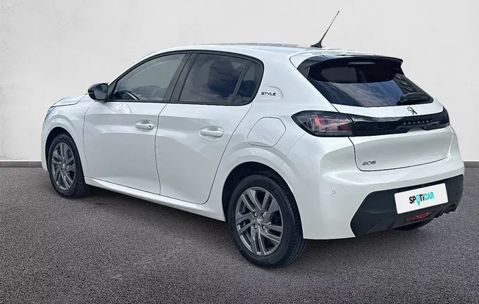 PEUGEOT 208 PureTech 100 S&S BVM6 Style extérieur trois quart arrière gauche 2130298