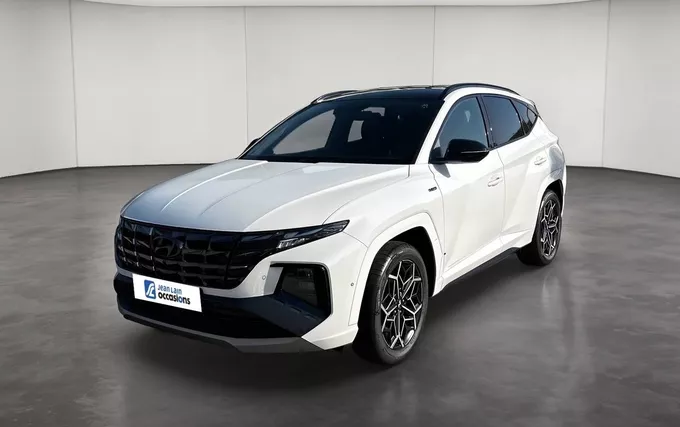 HYUNDAI TUCSON 1.6 T-GDI 265 HTRAC Plug-in BVA6 N Line Executive extérieur trois quart avant gauche 14046
