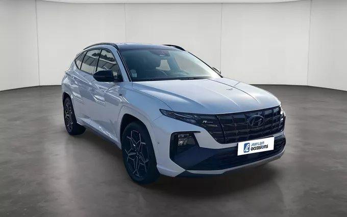 HYUNDAI TUCSON 1.6 T-GDI 265 HTRAC Plug-in BVA6 N Line Executive extérieur trois quart avant droit 14046