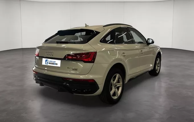 AUDI Q5 Sportback 50 TFSIe 299 S tronic 7 Quattro S line extérieur trois quart arrière droit 2132723