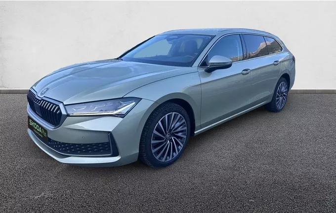 SKODA SUPERB Combi 2.0 TDI 150 ch SCR DSG7 Laurin & Klement extérieur trois quart avant gauche 2122324