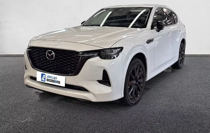 MAZDA CX-60 2023 CX-60 2.5L e-SKYACTIV PHEV 327 ch 4x4 BVA8 Homura extérieur trois quart avant gauche 2128234