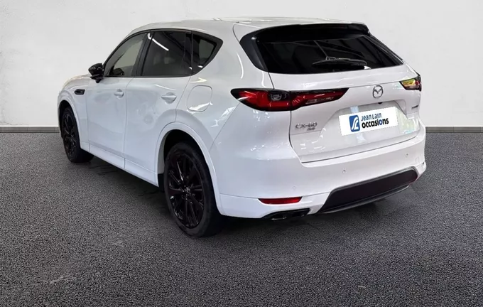 MAZDA CX-60 2023 CX-60 2.5L e-SKYACTIV PHEV 327 ch 4x4 BVA8 Homura extérieur trois quart arrière gauche 2128234