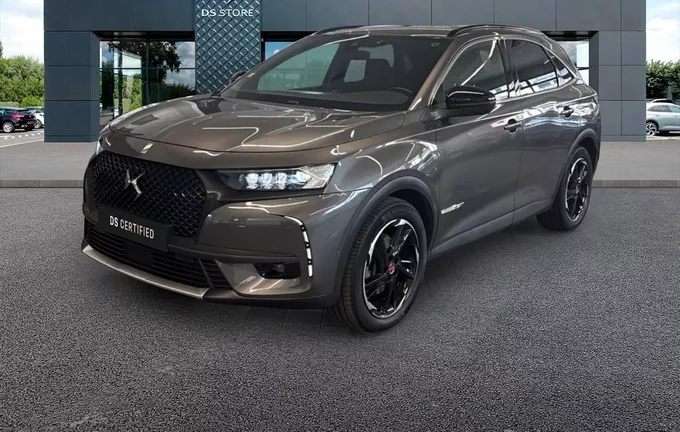 DS DS7 CROSSBACK Hybride E-Tense 225 EAT8 Performance Line+ extérieur trois quart avant gauche 946642