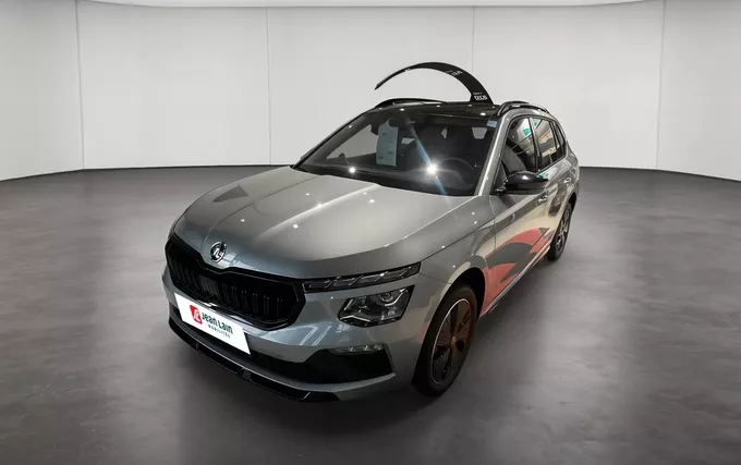 SKODA KAMIQ 1.5 TSI Evo 2 150 ch DSG7 ACT Monte Carlo extérieur trois quart avant gauche 4307