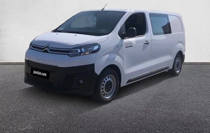 CITROEN E-JUMPY FOURGON E-JUMPY FGN M 100 KW (136 CH) BATTERIE 75 KWH extérieur trois quart avant gauche 990499