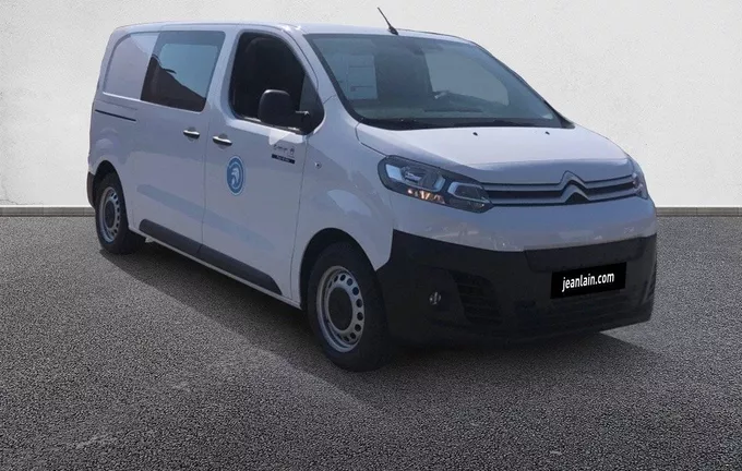 CITROEN E-JUMPY FOURGON E-JUMPY FGN M 100 KW (136 CH) BATTERIE 75 KWH extérieur trois quart avant droit 990499
