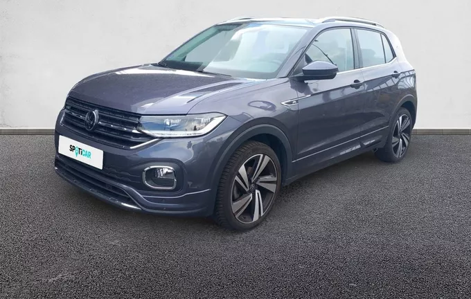VOLKSWAGEN T-CROSS 1.0 TSI 110 Start/Stop DSG7 R-Line Tech extérieur trois quart avant gauche 945849