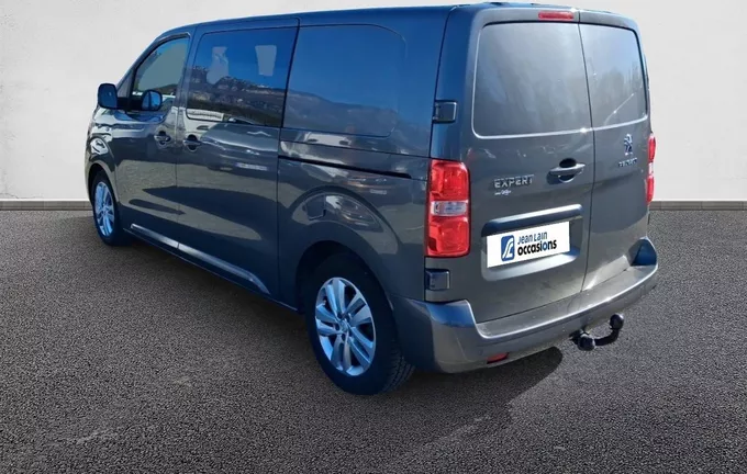 PEUGEOT EXPERT CA STANDARD BLUEHDI 180 S&S EAT8 FIXE ASPHALT extérieur trois quart arrière gauche 106173