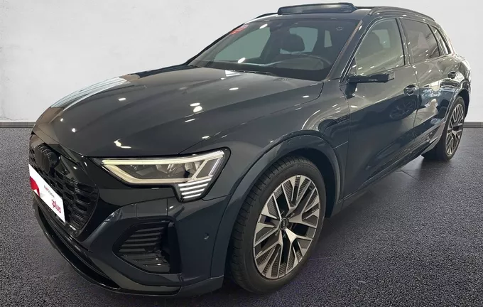 AUDI Q8 E-TRON 55 408 ch 114 kWh Quattro S line extérieur trois quart avant gauche 2131555