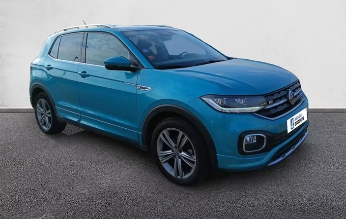 VOLKSWAGEN T-CROSS 1.0 TSI 110 Start/Stop DSG7 R-Line Tech extérieur trois quart avant droit 2126336