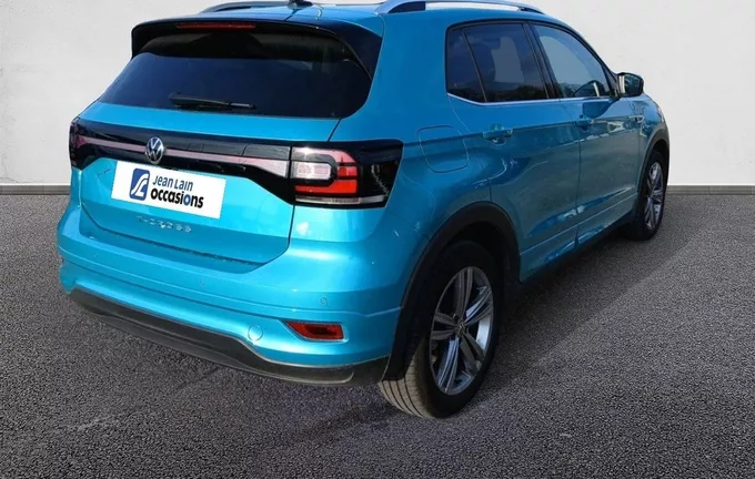 VOLKSWAGEN T-CROSS 1.0 TSI 110 Start/Stop DSG7 R-Line Tech extérieur trois quart arrière droit 2126336