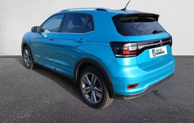 VOLKSWAGEN T-CROSS 1.0 TSI 110 Start/Stop DSG7 R-Line Tech extérieur trois quart arrière gauche 2126336