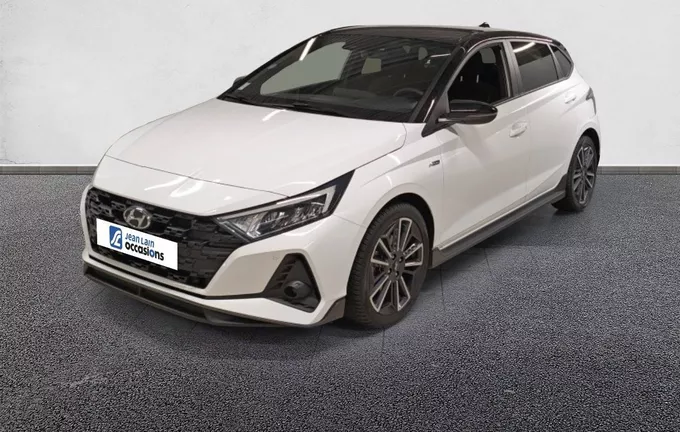 HYUNDAI I20 1.0 T-GDi 100 DCT-7 Hybrid 48V N Line Creative extérieur trois quart avant gauche 13977
