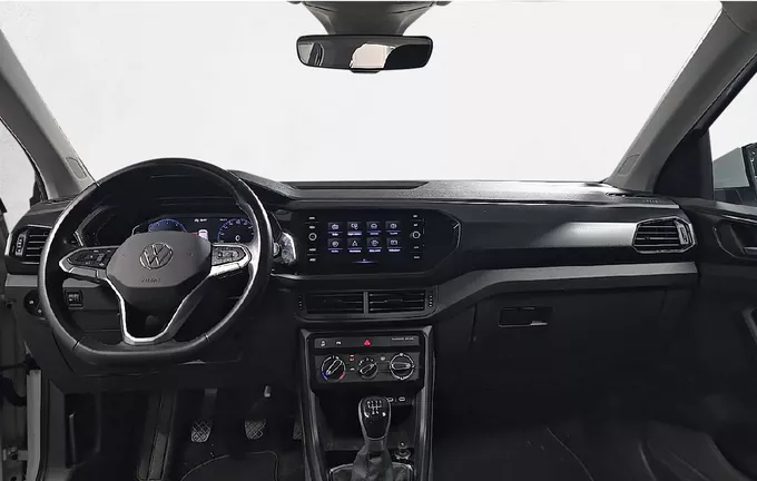 VOLKSWAGEN T-CROSS 1.0 TSI 95 Start/Stop BVM5 Life Tech extérieur trois quart avant droit 2127494