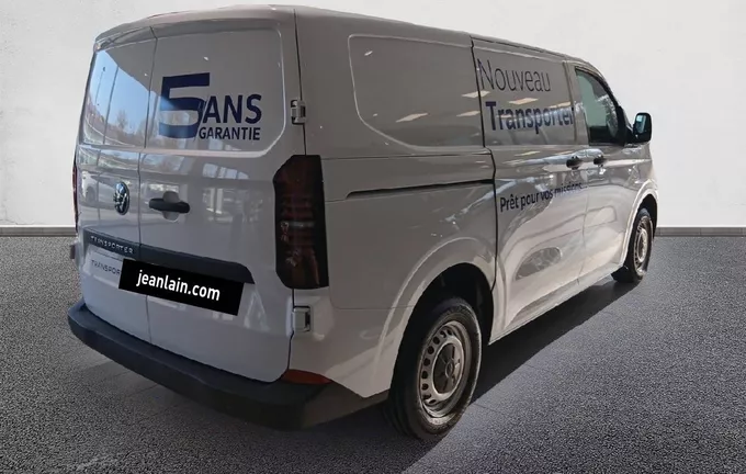 VOLKSWAGEN UTILITAIRES TRANSPORTER VAN L1H1 2.0 TDI 150 BVA8 BUSINESS extérieur trois quart arrière droit 6631