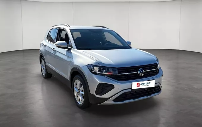 VOLKSWAGEN T-CROSS 1.0 TSI 116 Start/Stop BVM6 VW Edition extérieur trois quart avant droit 3500