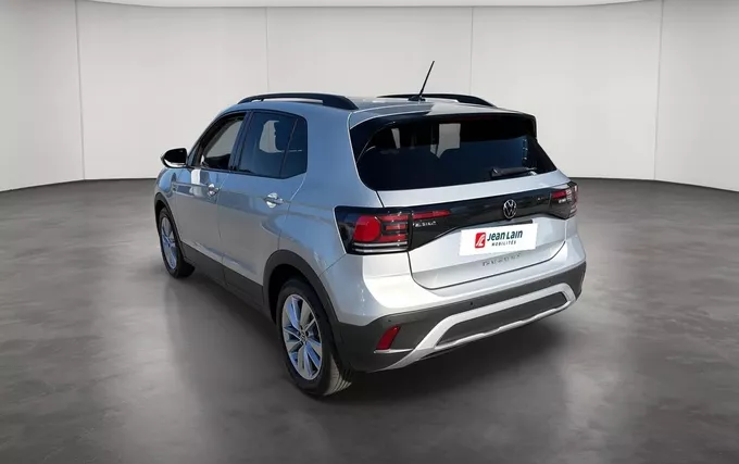 VOLKSWAGEN T-CROSS 1.0 TSI 116 Start/Stop BVM6 VW Edition extérieur trois quart arrière gauche 3500